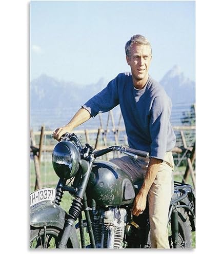 Amazon.co.jp: スティーブマックイーン映画ポスター ホーム装飾 アート